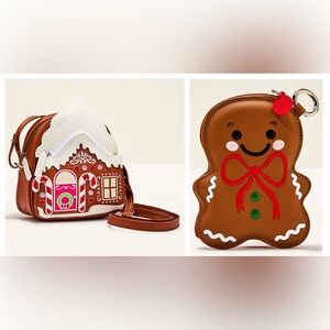 Gingerbread House Crossbody Bag and coin bag set